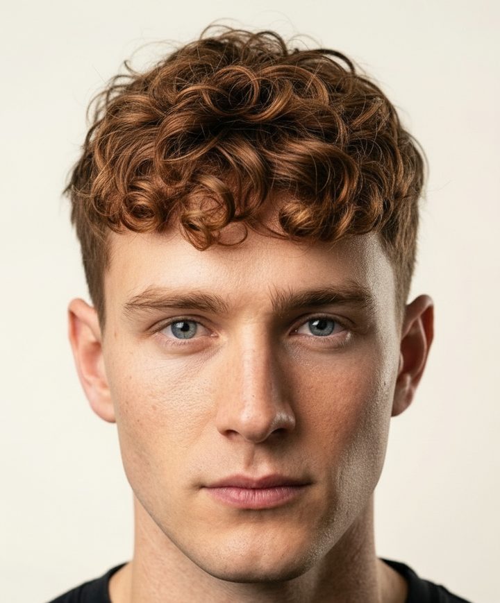 Coupe Curly Top